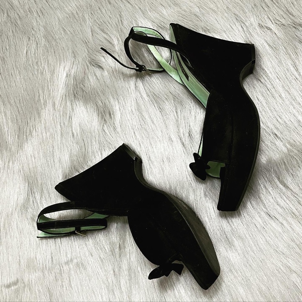 SERGIO ROSSI WEDGE SANDALS - Picture 2 of 3